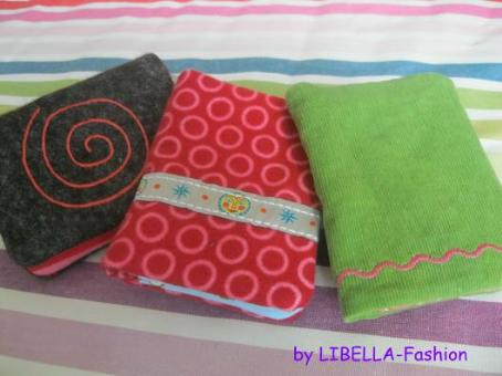 neue Stickdatei - Brieftasche