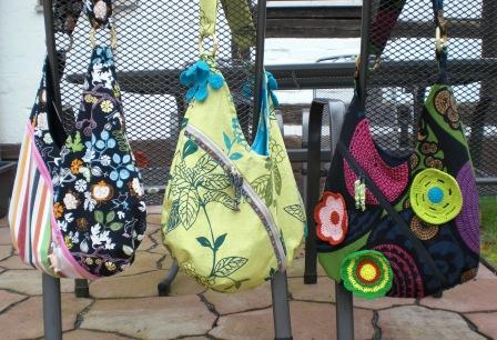 Bunte Taschenparade