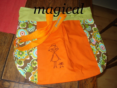 eine schlichte Tasche