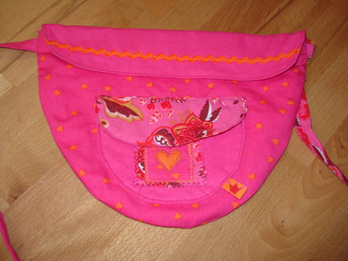 So eine Bauchtasche.......