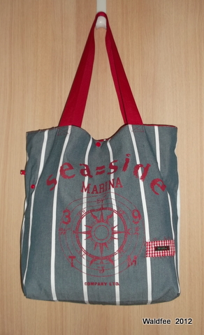 Tasche aus Kissen