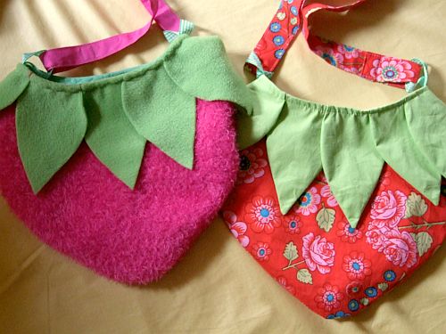 Erdbeertaschen
