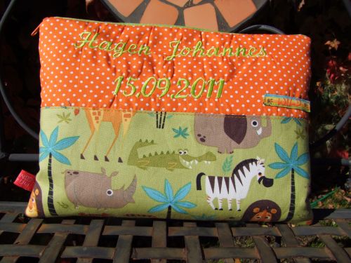 Eine Wickeltasche frs kleine Gepck