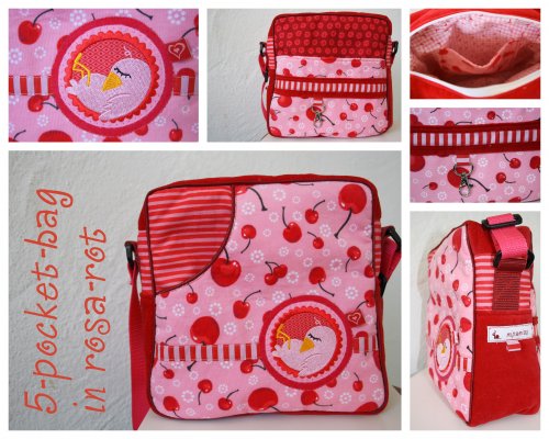 kleine 5-pocket-bag...