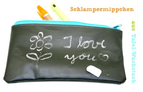 Schlamper-Mppchen aus Tafel-Wachstuch