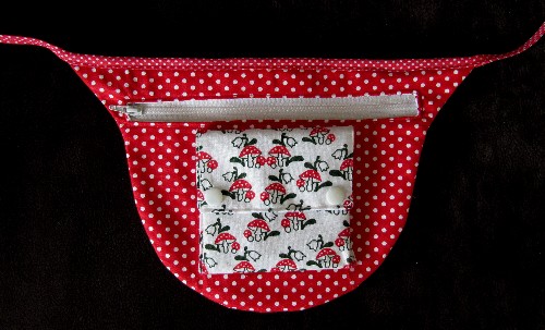 pilzige hippe Tasche