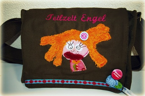 Tasche fr Teilzeit Engel