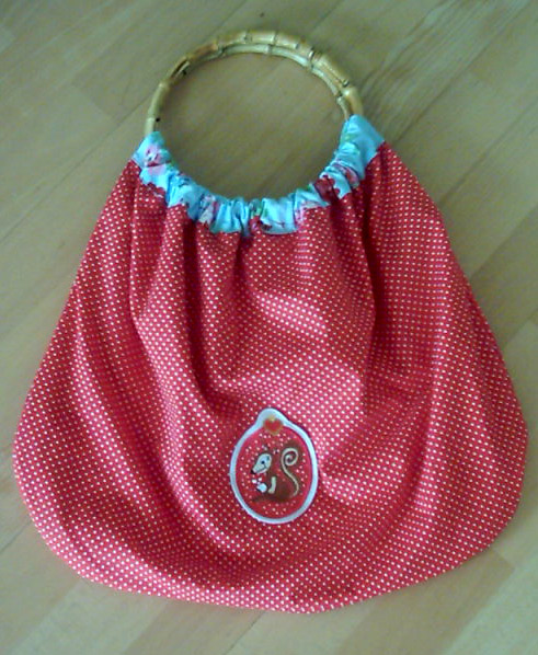 TILDA-Beuteltasche gewendet....