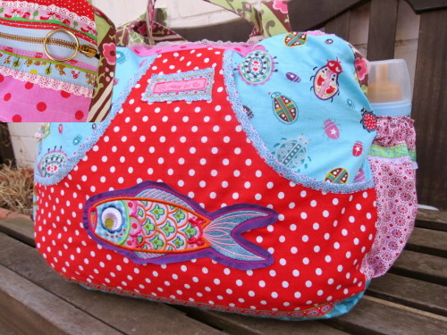 unsere neue Wickeltasche