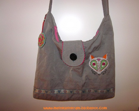 kleine Alles-Drin-Tasche mit Flora Fox