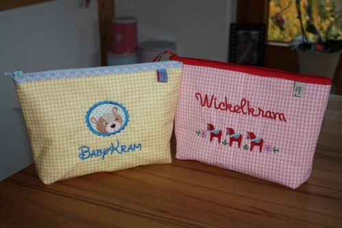 wieder 2 neue Wickeltaschen