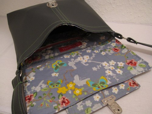Schne Tasche nach selbstgebastelten Schnitt
