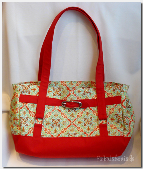 Shoppingtasche Lillesol in rot