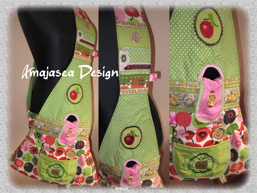 Isabella Messenger Retro Apfel