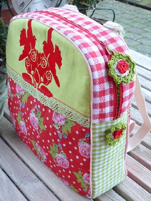 Blumen Rucksack