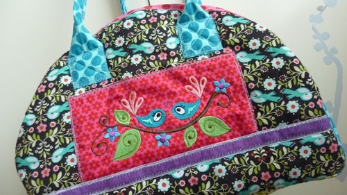 ..eine weekender tasche...