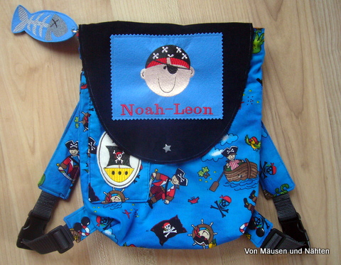 Piraten-Kinderrucksack