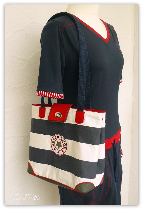 Shoppingtasche Retro Look