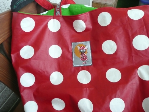 Punkte Tasche mit Maus