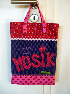 Tasche fr die Musikschule