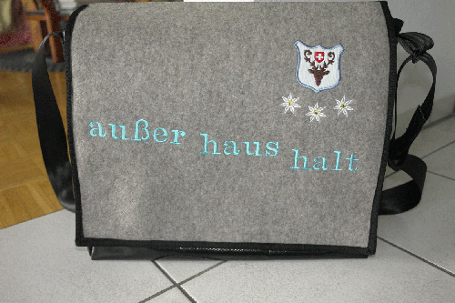 Tasche aus LKW-Plane I
