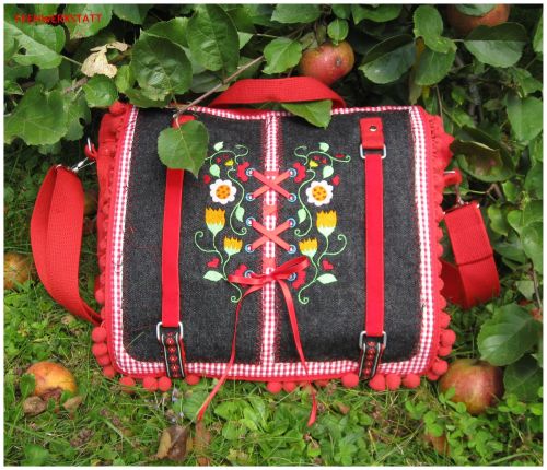 Verschnrte Tasche