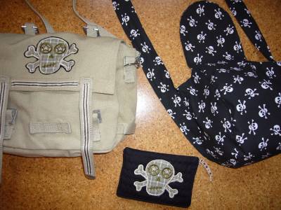 hier das Jungs-Set mit Bandana und Tatta