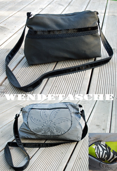 Eine Tasche, die auch zum kleine Schwarzen pat...
