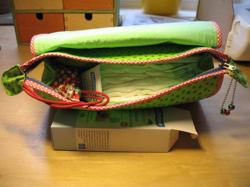 Windeltasche gefllt