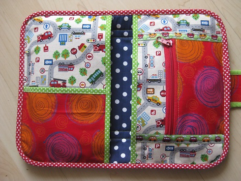 Windeltasche von innen