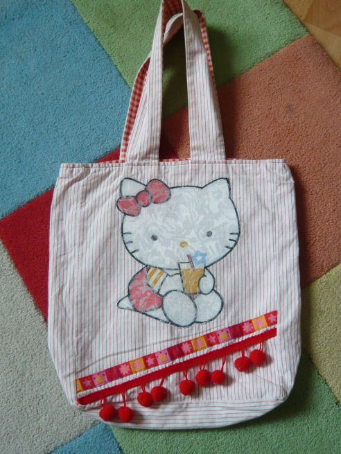 die Tasche ist schon alt...