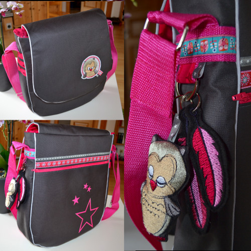 Tasche mit Eule