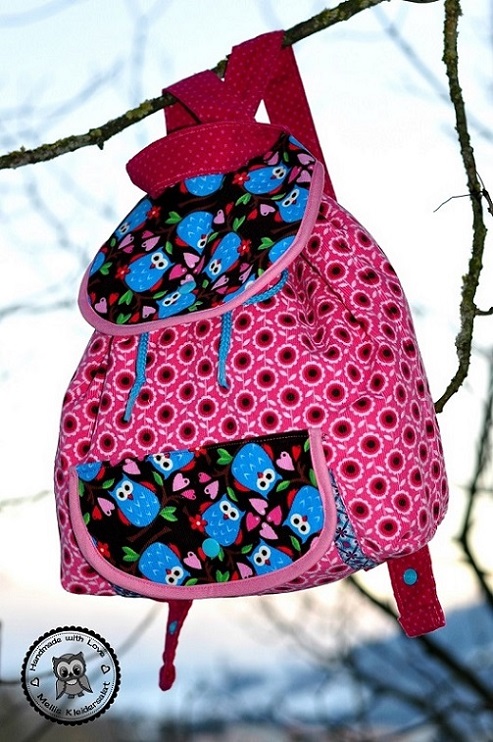 kunterbunter Rucksack