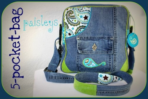 5-pocket-bag Paisley