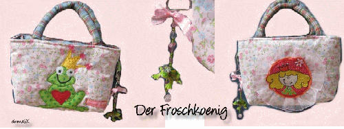 Froschknigtasche
