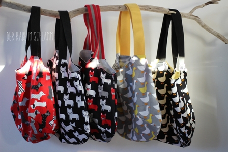 5 reversible bags