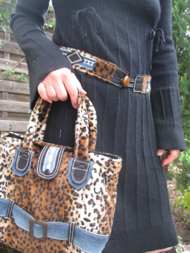 Wildcat??? Gurtel "Uni Cinto" und passende Tasche