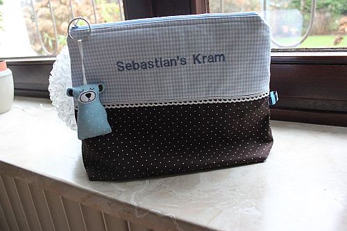 Kosmetik-/Krimskramtasche