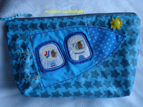 Astronautenwaschtasche