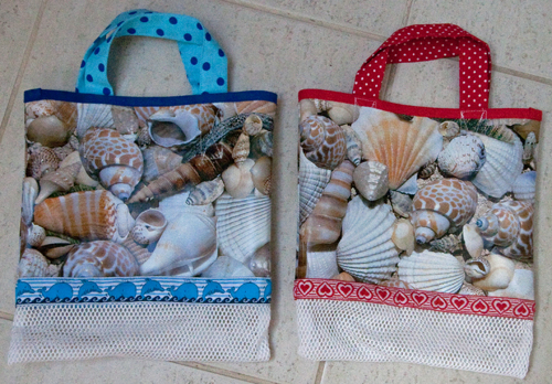 Muschelsuchertaschen