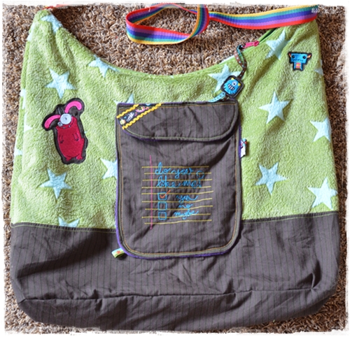 Fluffy-Monstertasche