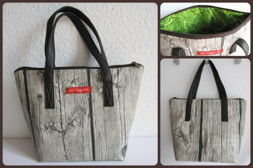 Tasche aus "Holz"