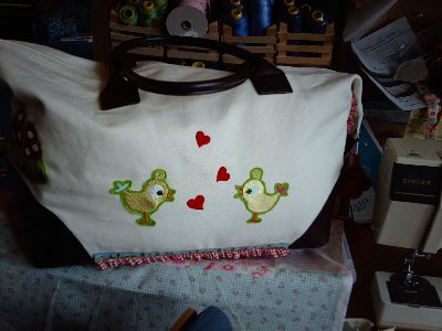 die andere Seite der Tasche...