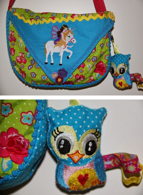 Eine Einhorntasche ...