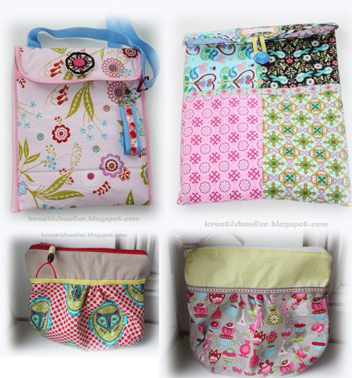 Minigretelies, Foldiebag und Patch2go
