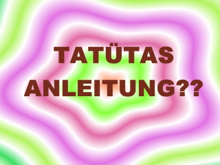 Tattas Anleitung/Schnittmuster??