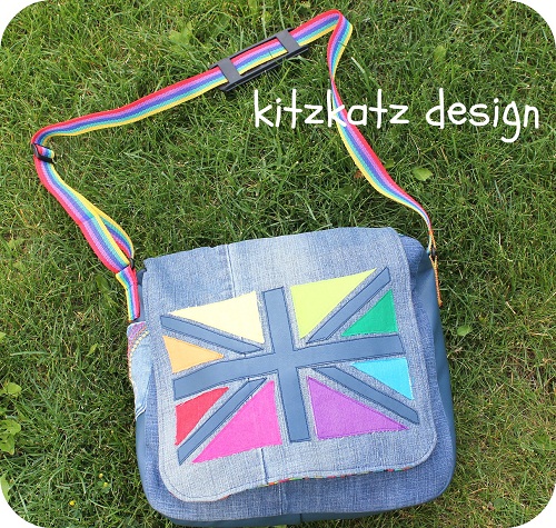 Rainbow Union Jack Bag