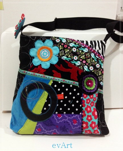 ★ Crazy Patchwork Tasche ★