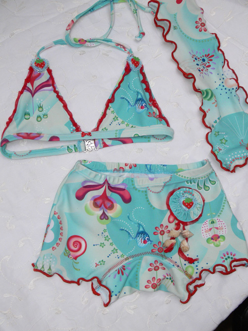 Bikini mit Haarband