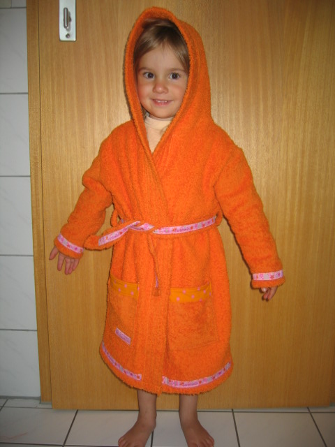 Bademantel - der 1. Versuch...